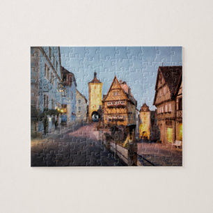 Puzzle Der Tauber d'ob de Rothenburg
