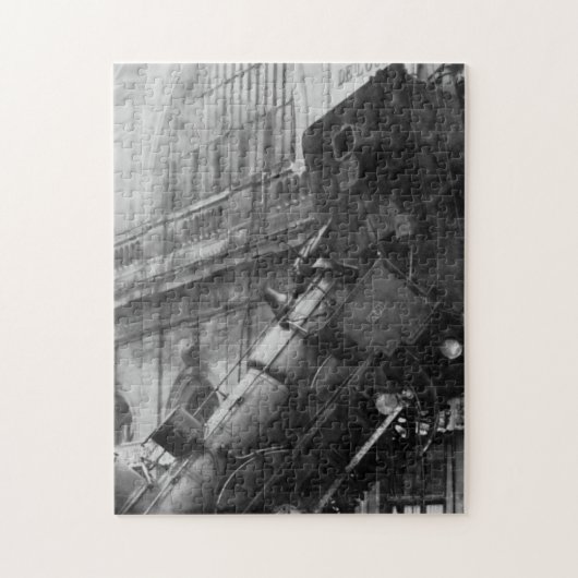 Puzzle Déraillement Du Train À La Gare Montparnasse - 189 (Vertical)