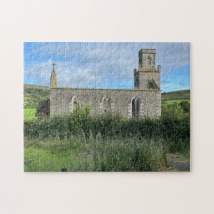 Puzzle Derelict St Colmac Church Isle of Bute Scotland