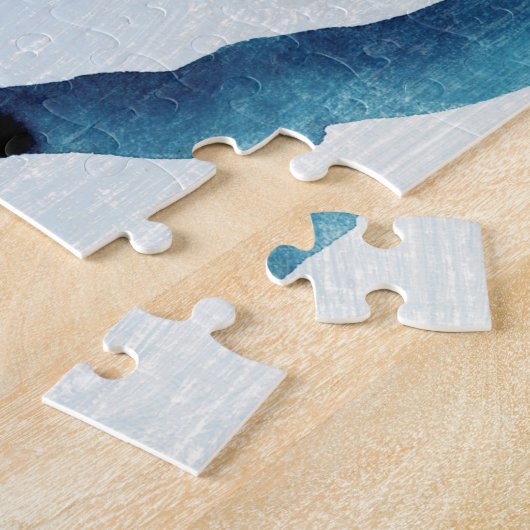 Puzzle Dérive bleue I (Côté)