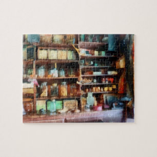 Puzzle Derrière le compteur à l'épicerie générale