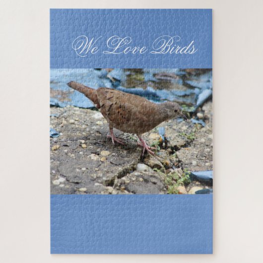 Puzzle des amoureux des oiseaux (Vertical)