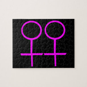 Puzzle des amoureux lesbiennes