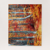 Puzzle des arbres colorés (Vertical)