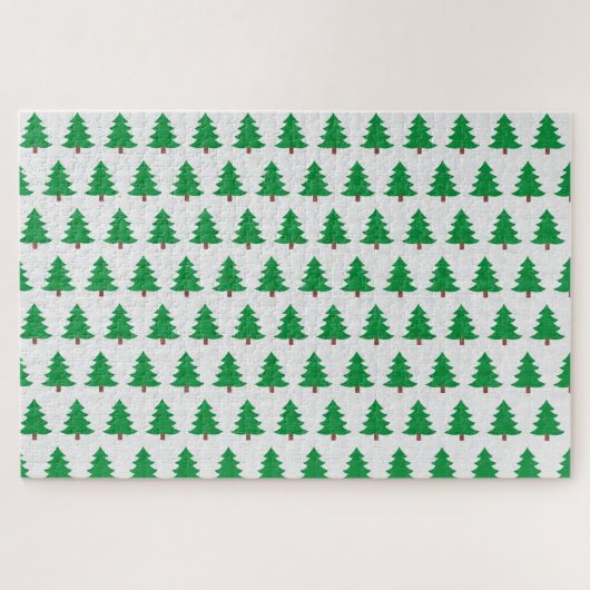 Puzzle des arbres de Noël (Horizontal)