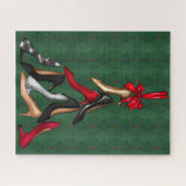 Puzzle des arbres de Noël à talons hauts (Horizontal)