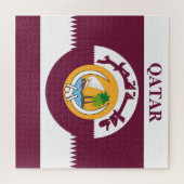 puzzle des armes du qatar (Horizontal)
