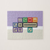 Puzzle des blocs des futurs physiciens (Horizontal)