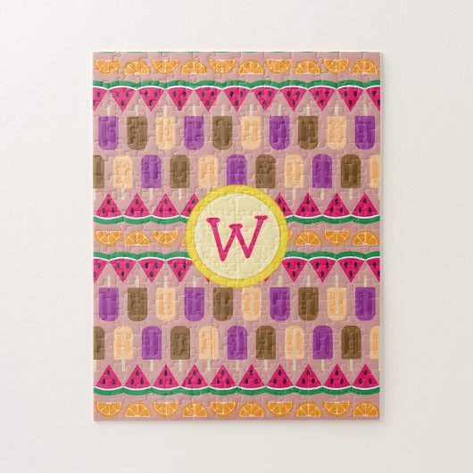 Puzzle des bonbons d'été (Vertical)