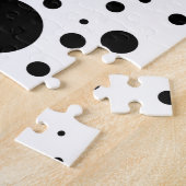 Puzzle Des centaines de points et de cercles noirs de tai (Côté)