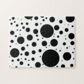 Puzzle Des centaines de points et de cercles noirs de tai (Horizontal)