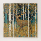 Puzzle des cerfs de forêt dorée (Vertical)
