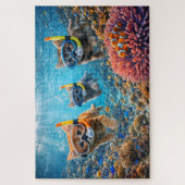 Puzzle Des chatons fantaisistes, la plongée en apnée, un (Vertical)