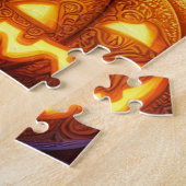 Puzzle des chats d'Halloween (Côté)