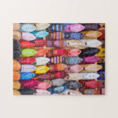 Puzzle Des chaussures dans un magasin dans les souks (Horizontal)