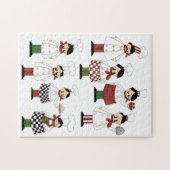 Puzzle des chefs italiens (Horizontal)