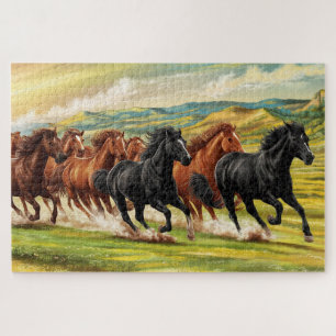 Puzzle des Chevaux sauvages
