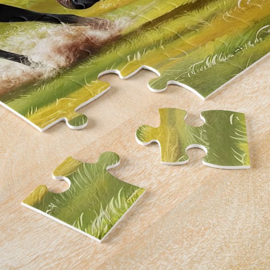 Puzzle des Chevaux sauvages (Côté)