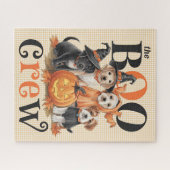 Puzzle des chiens d'Halloween (Horizontal)