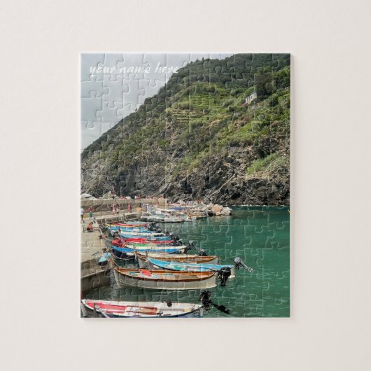 Puzzle des cinq Terres, Italie (Vertical)