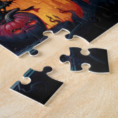 Puzzle Des citrouilles démoniaques en enfer fêtent Happy  (Côté)