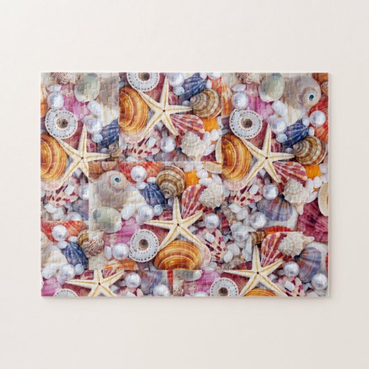 Puzzle des coquillages multiples (Horizontal)