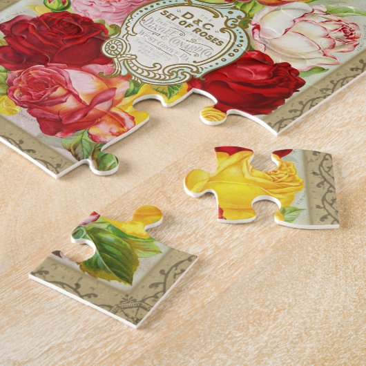 Puzzle des couvertures de fleurs Vintages (Côté)