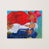 Puzzle "des dames de casquette d'église " (Horizontal)