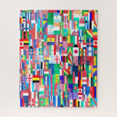 puzzle des drapeaux du monde (Vertical)