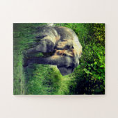 Puzzle des éléphants pour les enfants (Horizontal)