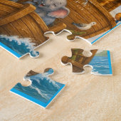 Puzzle des enfants de l'Arche de Noé (Côté)