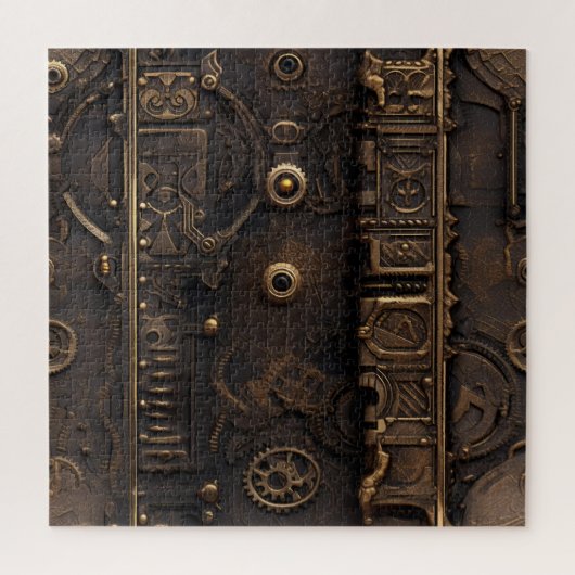 Puzzle des engrenages Steampunk (Vertical)