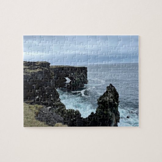 Puzzle des falaises d'Icleand (Horizontal)