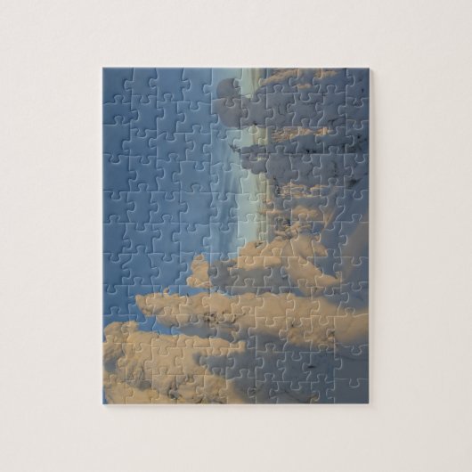 Puzzle Des fantômes au coucher du soleil au mont Whitefis (Vertical)