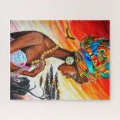 Puzzle des femmes africaines (Horizontal)