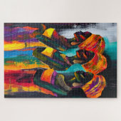 Puzzle des femmes africaines (Horizontal)