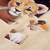 Puzzle des filles afro-américaines (Côté)