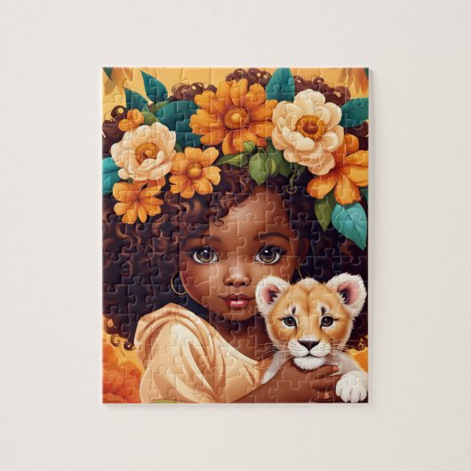 Puzzle des filles afro-américaines (Vertical)
