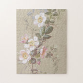 Puzzle des fleurs, branches et Feuilles (Vertical)
