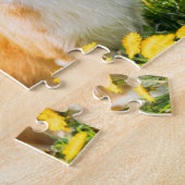 Puzzle des fleurs de Corgi (Côté)