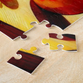Puzzle des fruits et des fleurs aquarelles (Côté)
