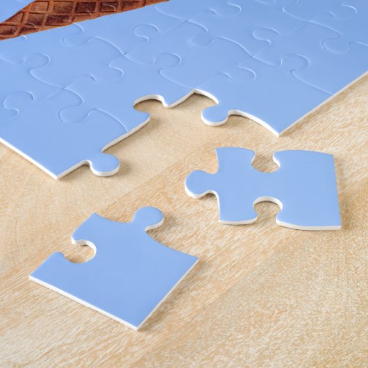 Puzzle des générations de cônes de crème glacée (Côté)