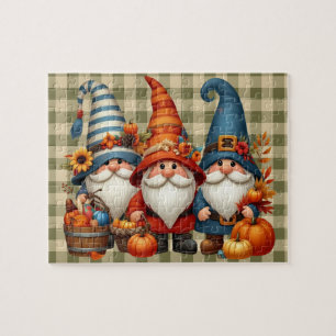 Puzzle des Gnomes d'automne