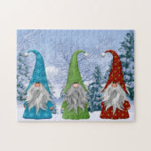 Puzzle des Gnomes d'hiver (Horizontal)