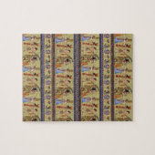 Puzzle des hiéroglyphes égyptiens (Horizontal)