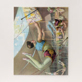 Puzzle Des Hommes acrobates Interprétant Un Cirque (Vertical)
