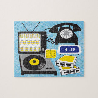 Puzzle des icônes Vintages de 8x10 pour les aveugl
