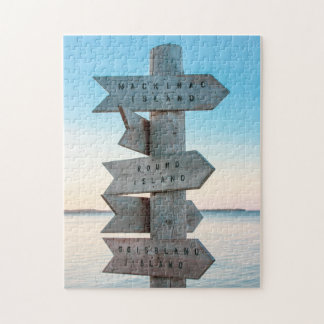 Puzzle des îles du lac Huron