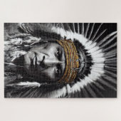 Puzzle des Iroquois amérindiens (Horizontal)