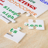 Puzzle Des jurons de retraite ! Amusante blague de retrai (Côté)